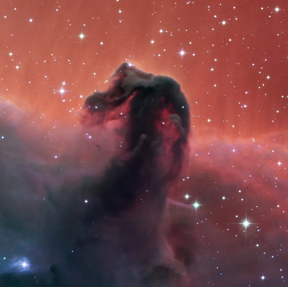 Horsehead Nebula real space image